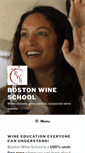 Mobile Screenshot of bostonwineschool.com